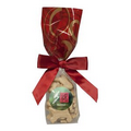 Mug Stuffer Gift Bag w/ Animal Crackers - Red Swirl
